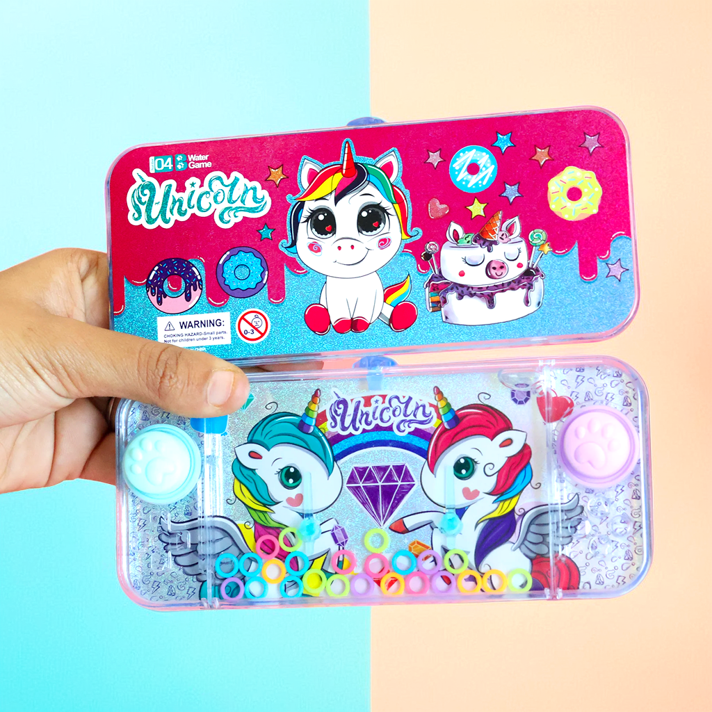 Magical Unicorn Water Ring Toss Game