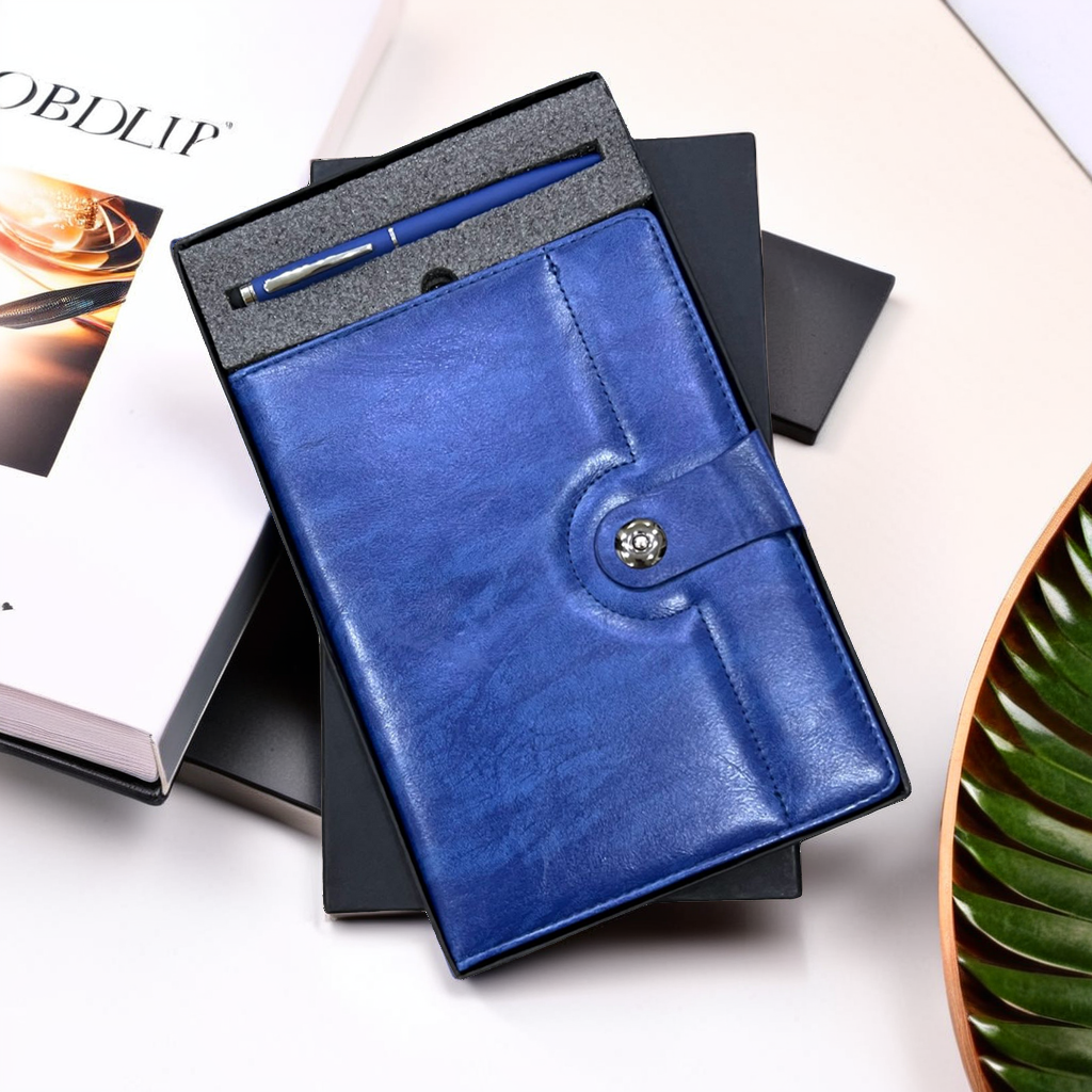 Personalized Corporate Gift Set - Diary & Pen Duo for Executive Gifting