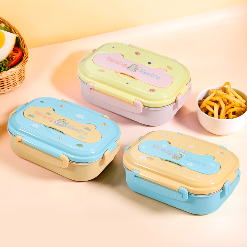 Dino Stainless Steel Insulated Lunch Box 1000ml