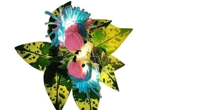 Love Quote Cute Kiss Birds (Fairy led Light)