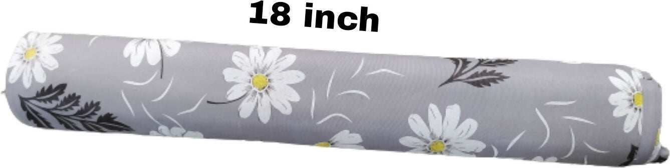 Mopak Decor ShelfLiner used for Wardrobe kitchen cabinet Drawer Slab Roll (Grey Flower)