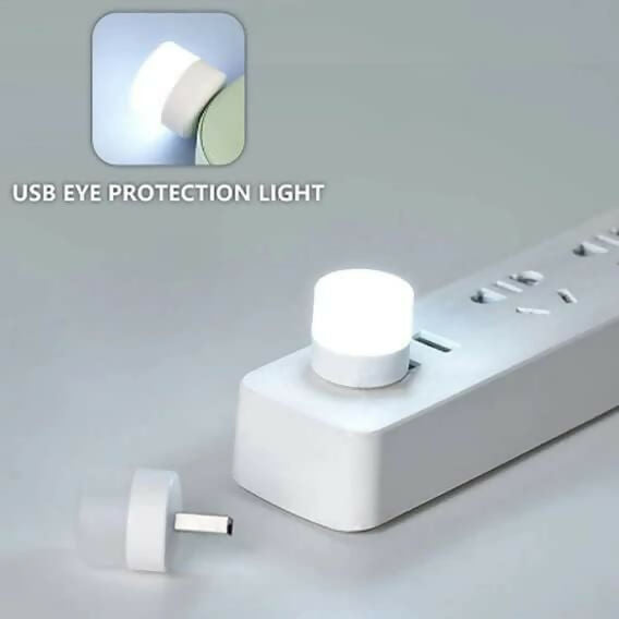 Plug-in Mini USB LED Night Light Portable & Flexible (5 PCS)