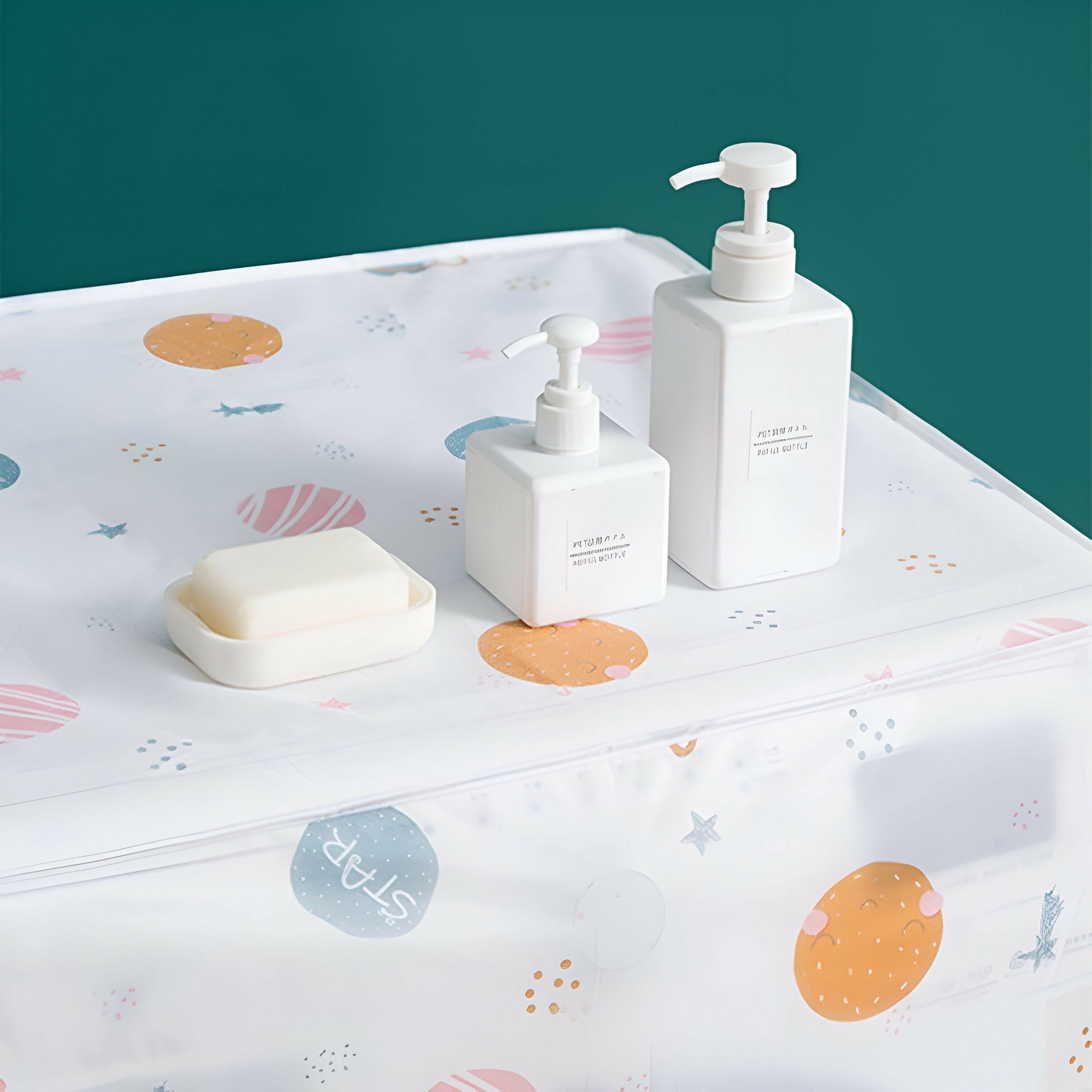 Waterproof Anti-Slip Washing Machine Top Cover – Dustproof & Stain-Resistant (Top Load, 57x56x84cm) - Assorted Design