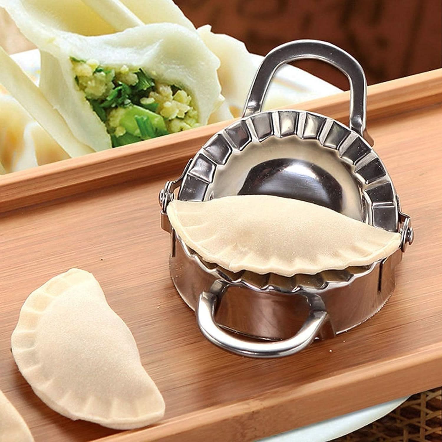 Stainless Steel Dumpling Mold Durable & Rust-Free