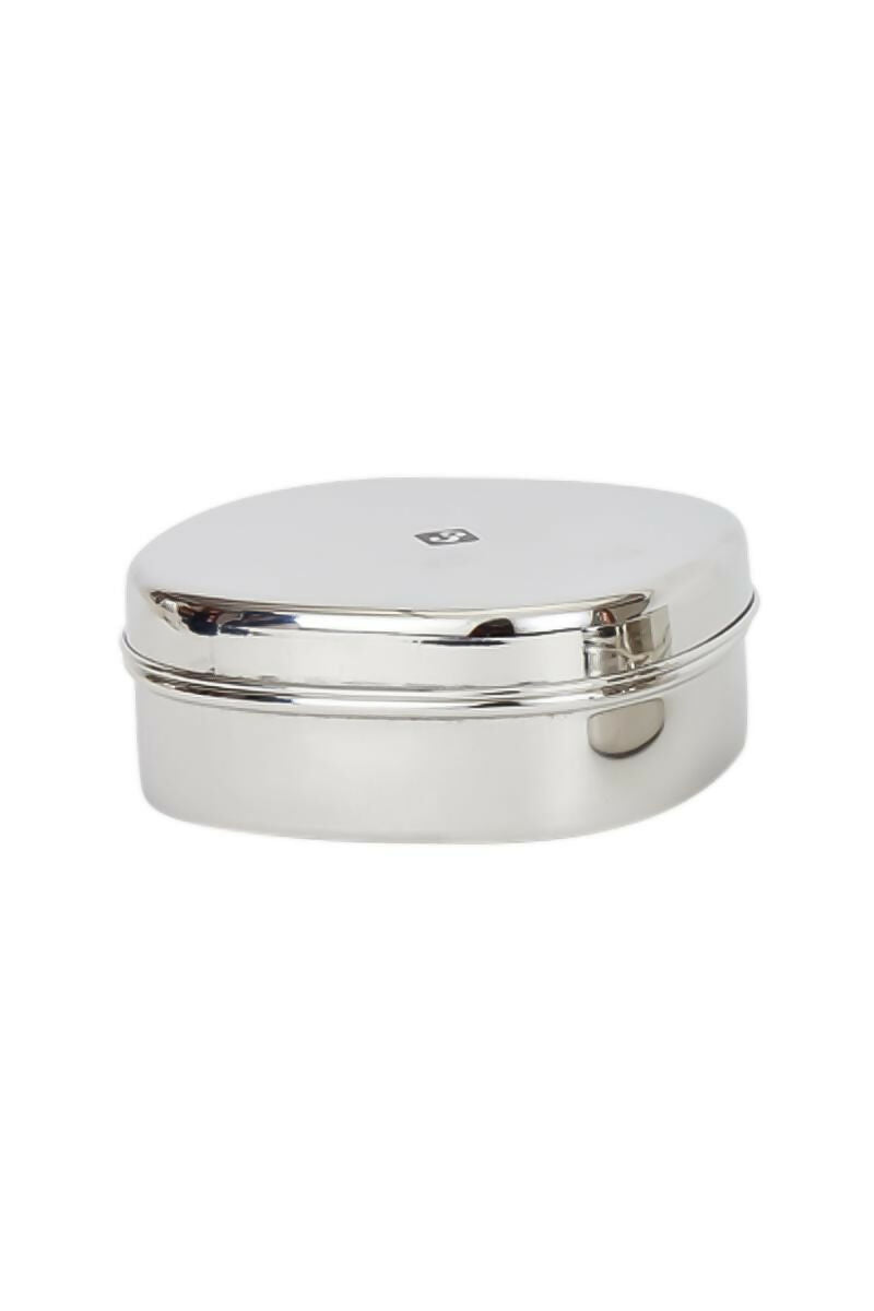 Zion Stainless Steel Sleek Lunch Box - 650 ML