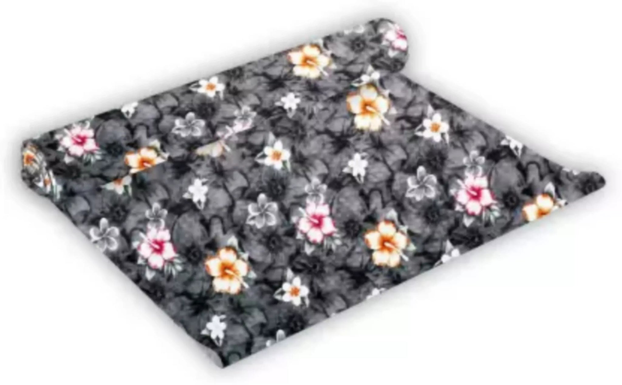 Mopak decor Polyester Solid Fridge Mat & Cover 50045 (Gray)