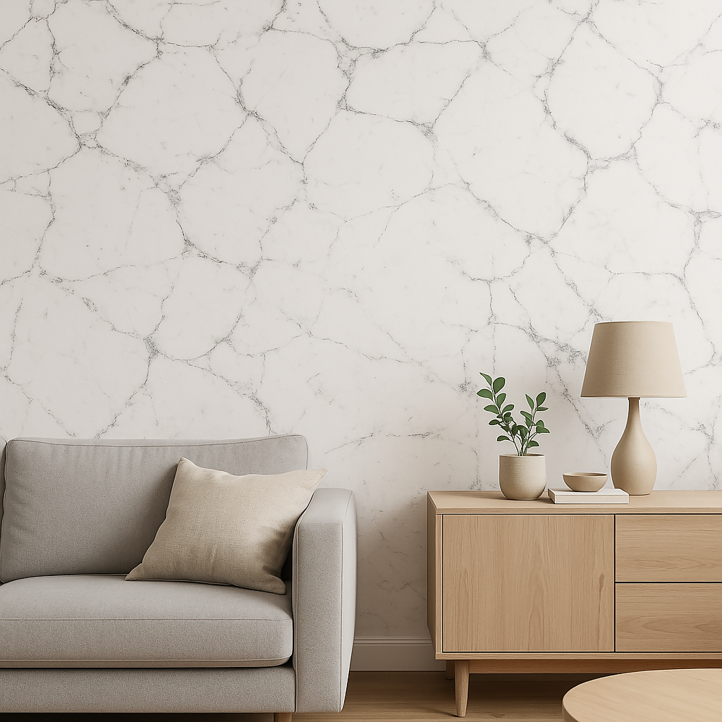 Mopak Decor Classics White Wallpaper (100 cm x 45 cm)