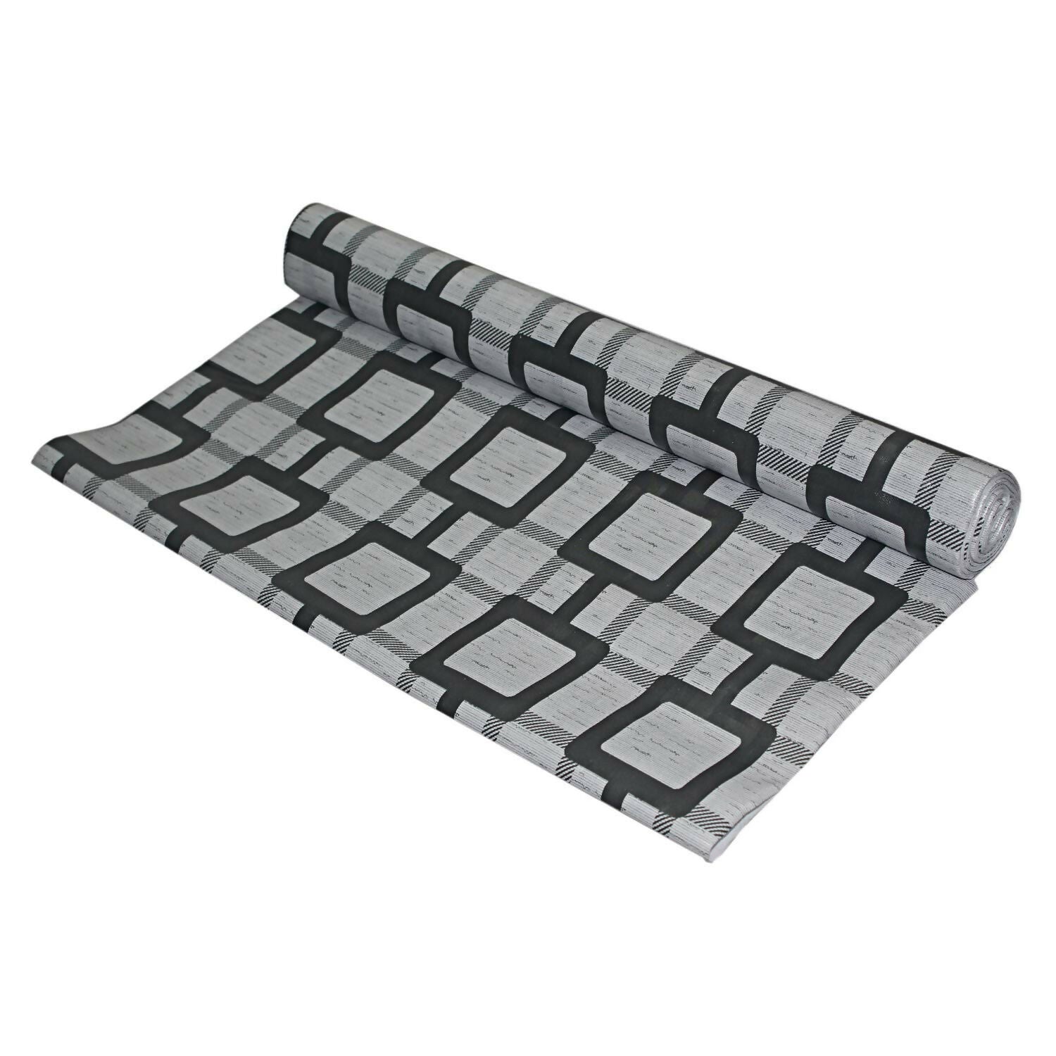 Mopak Decor Shelf Liner used for Wardrobe kitchen cabinet Drawer Slab Roll - (Grey)