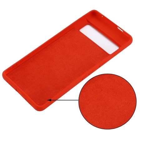 Red Original Silicone case for Google Pixel 7A