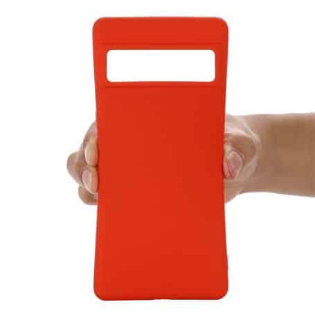 Red Original Silicone case for Google Pixel 7A