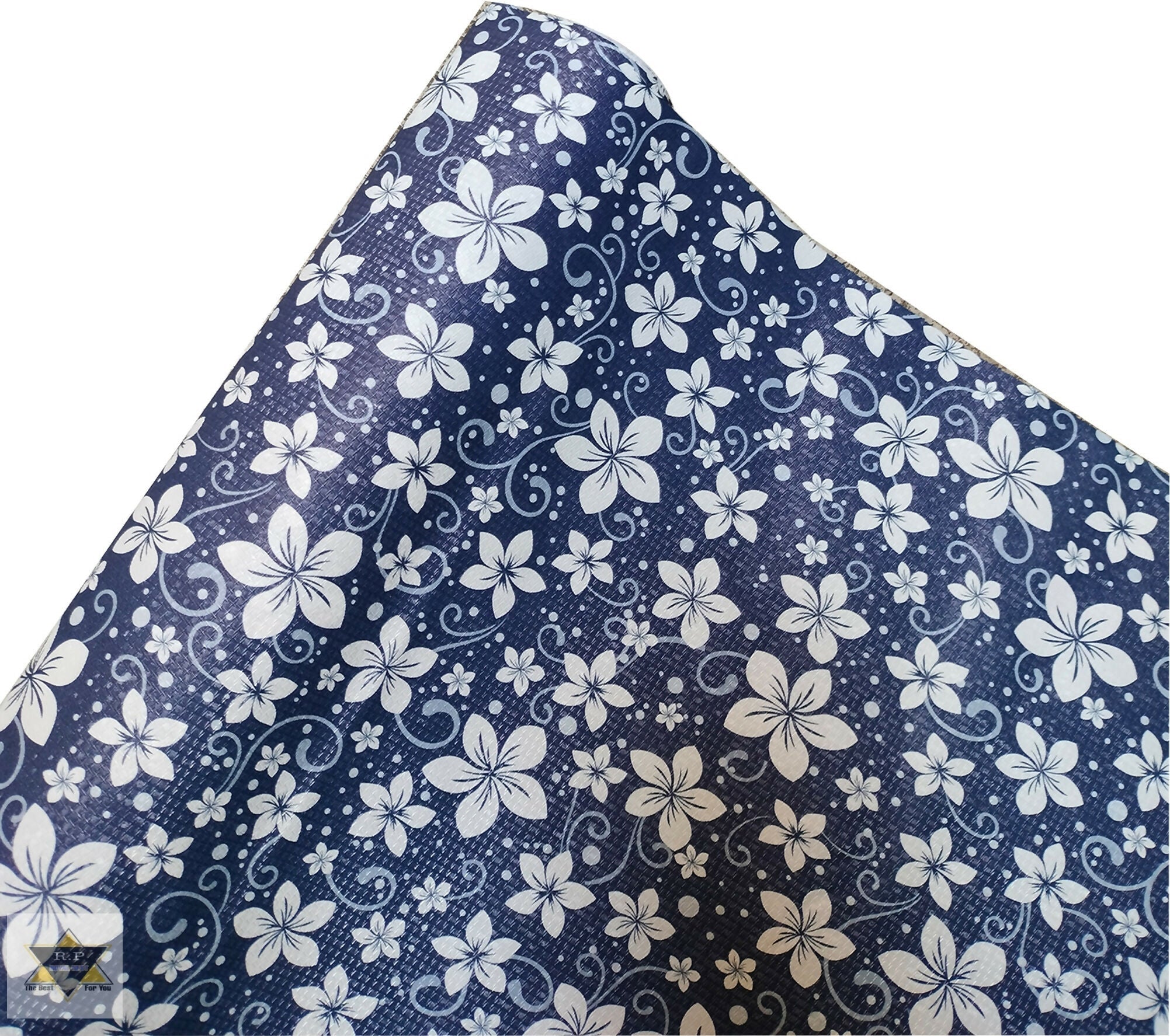 Mopak Decor Shelf Liner 9M used for Wardrobe kitchen cabinet Drawer Slab Roll - ( 45x900cm) (Blue Mini)