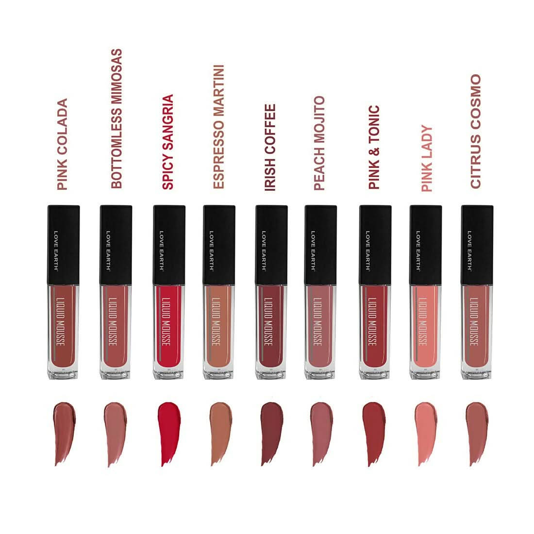 Liquid lipstick minis (pack of 9)