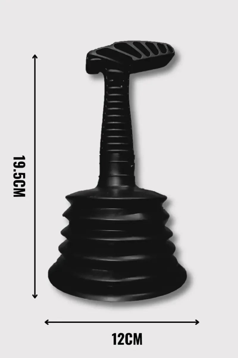 Plastic & Silicone Plunger - 19cm