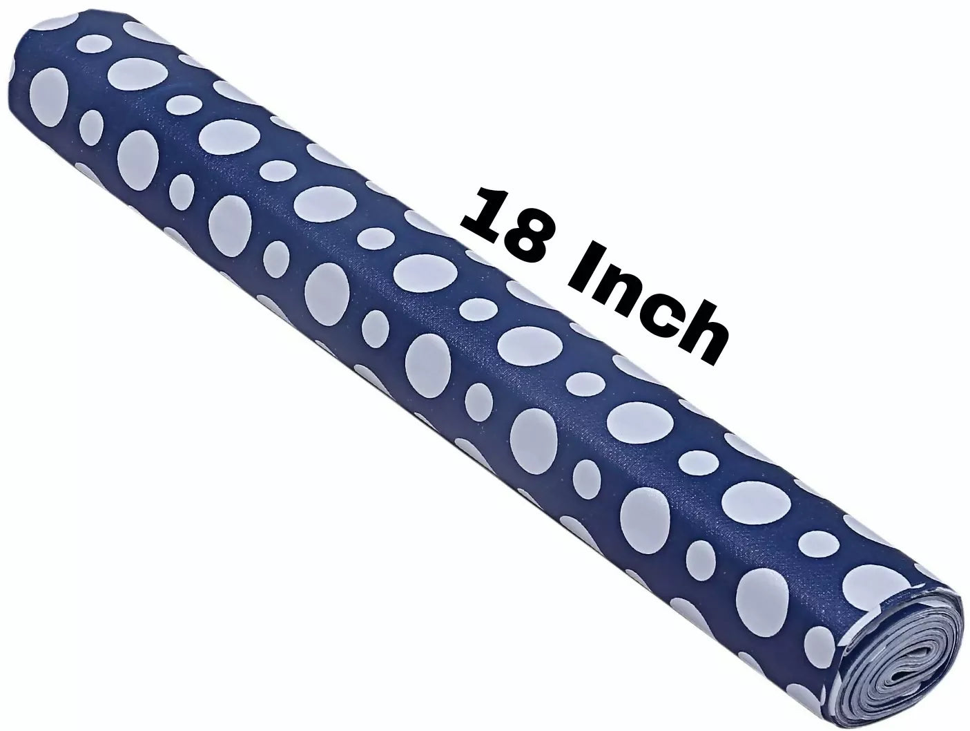 Mopak Decor ShelfLiner used for Wardrobe kitchen cabinet Drawer Slab Roll (Blue Dot)