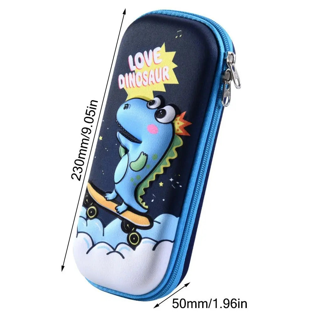3D Hard Cartoon Pencil Case