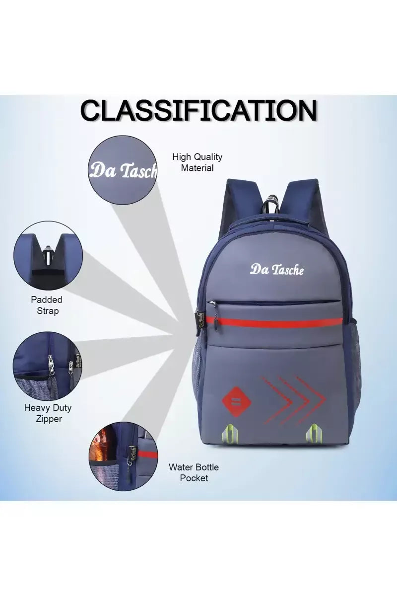30 L Medium Laptop Backpack for Unisex - Navy Blue