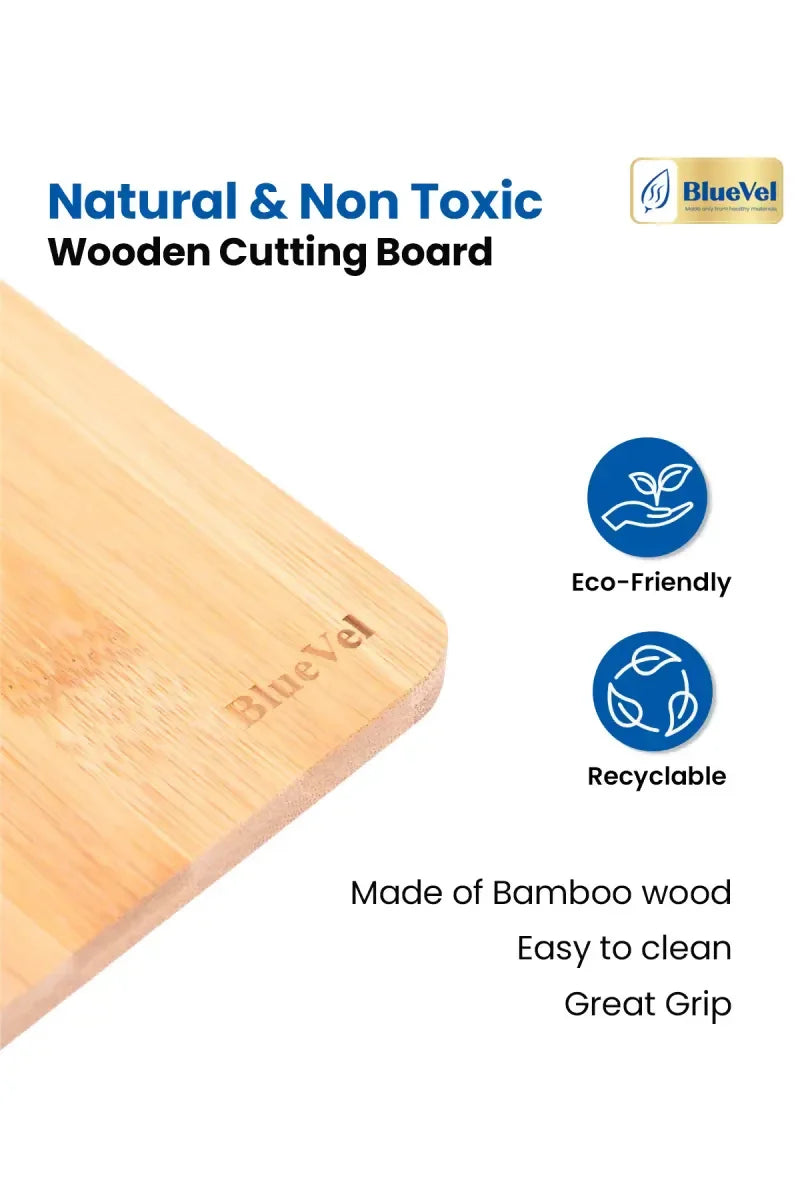 Wooden Chopping Board - Bluevel (29 cm * 20 cm )
