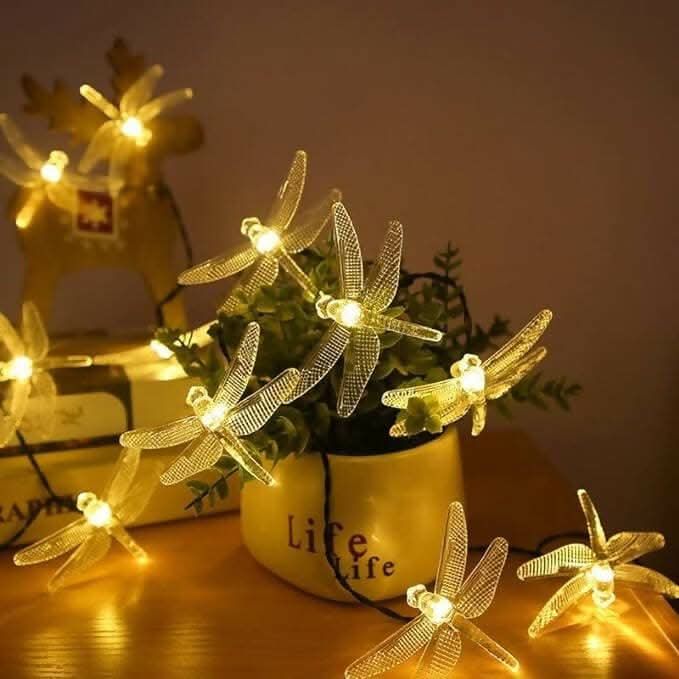 Dragon fly fairy string Led light (14 lights)