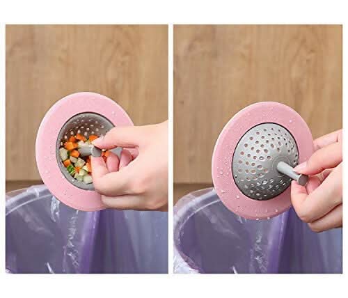 Multi Space Silicone Kitchen Sink Strainer Blockage-Proof Drain Stopper for Home & Kitchen