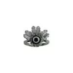 Navy Bliss Evil Eye Ring