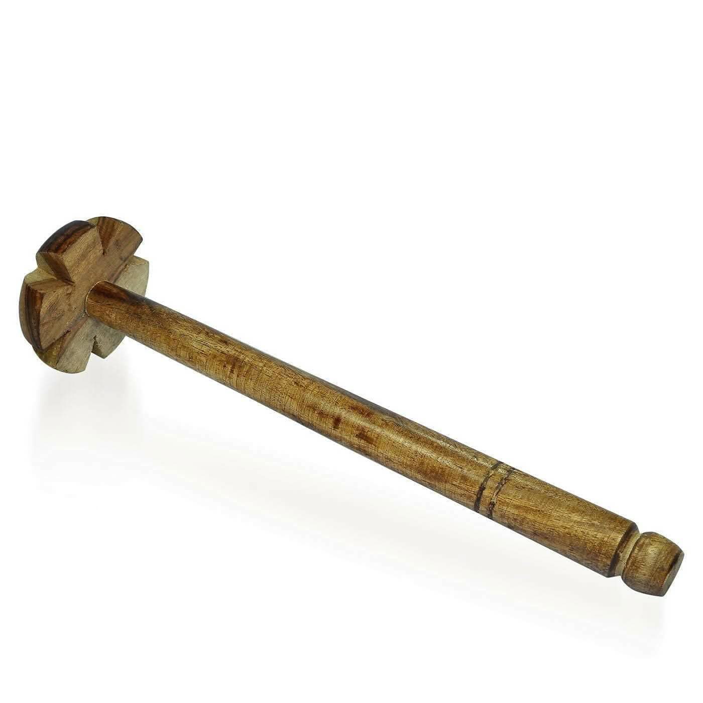 Santarms Wooden Whisk Beater for Lassi Maker