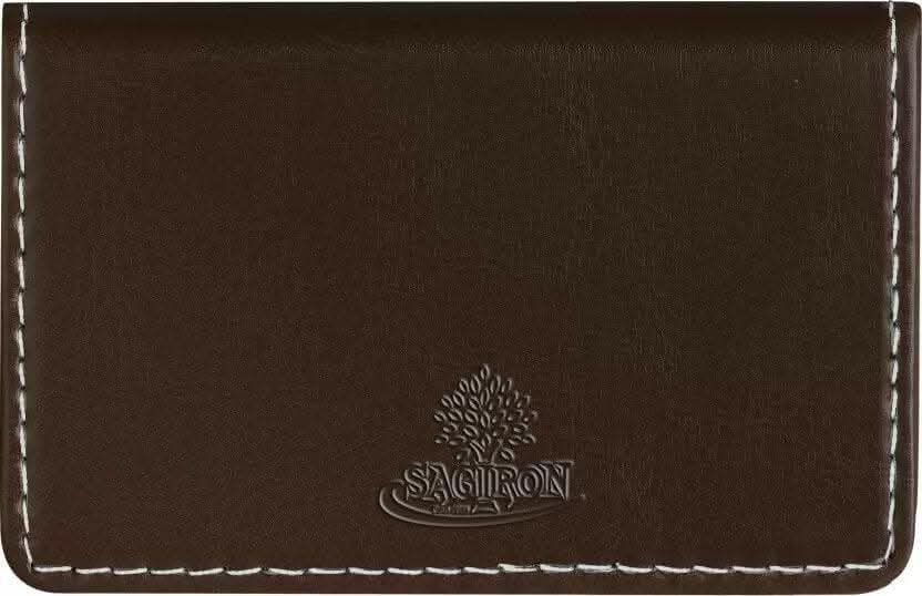 Sagiron Men Black Trendy Tan Genuine Leather Wallet (95*12*60 cm,MultiColour)