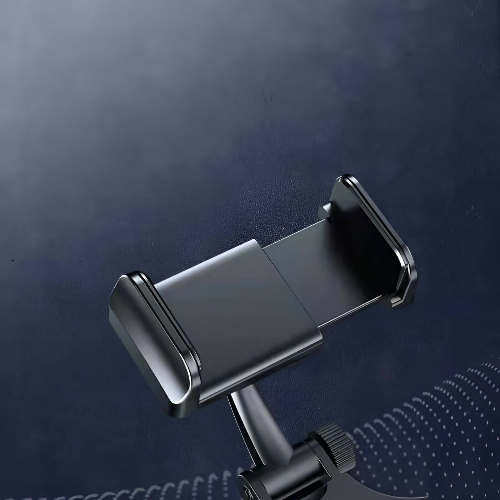 Black Multi-Function Car Rearview Mirror GPS & Phone Holder Bracket