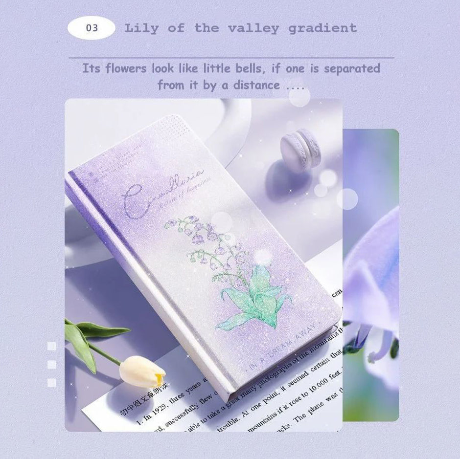 Petals & Pages – Aesthetic Floral Notebook Dairy