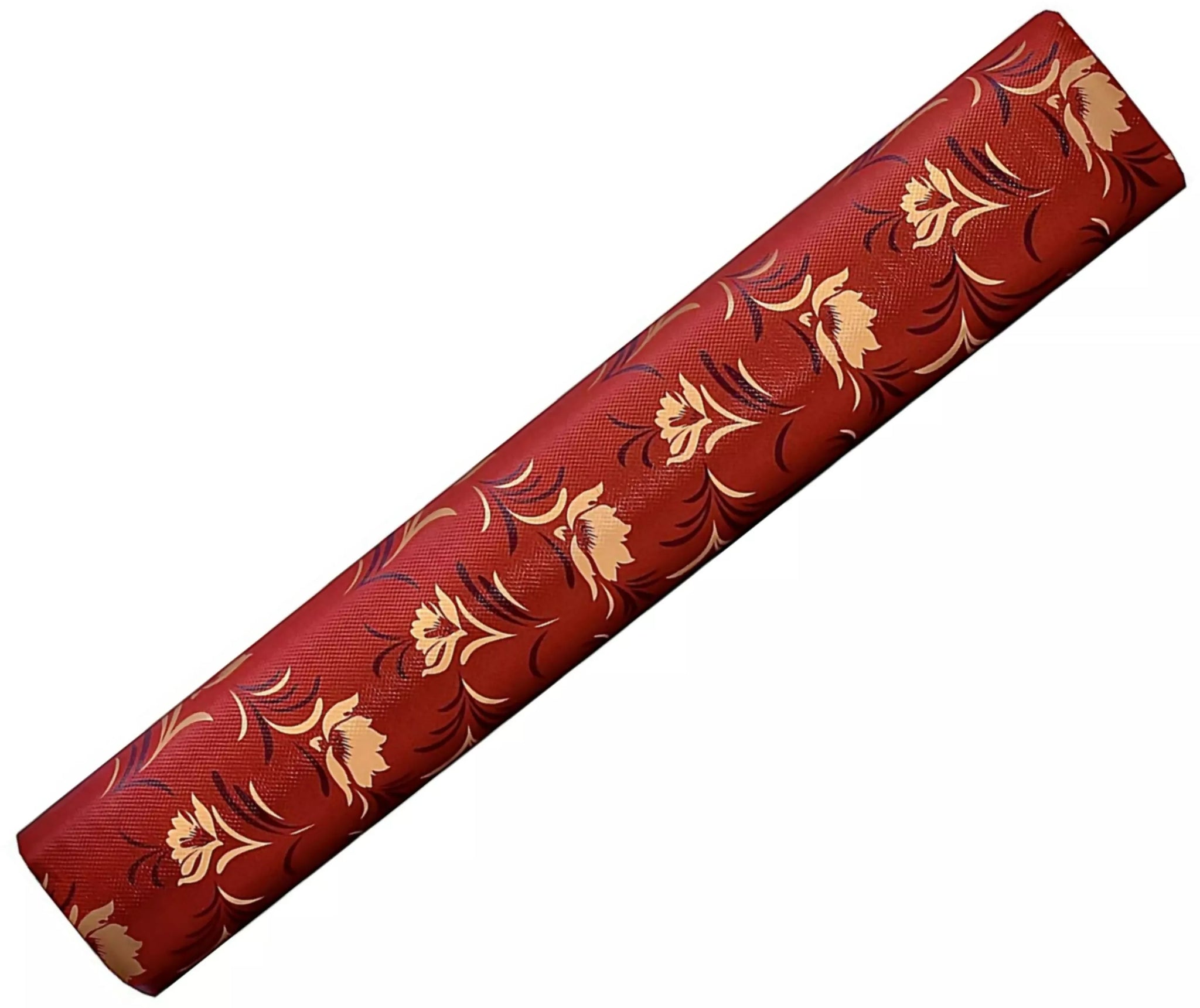 Mopak decor Polyester Solid Fridge Mat & Cover 50045 (Orange)