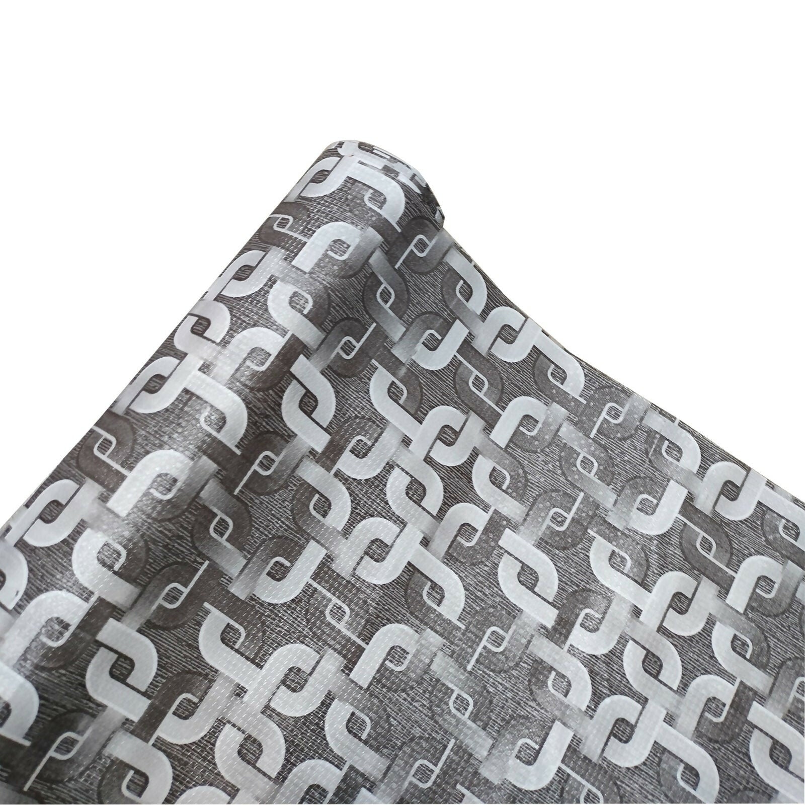 Mopak Décor ShelfLiner used for Wardrobe kitchen cabinet Drawer Slab Roll (Grey)