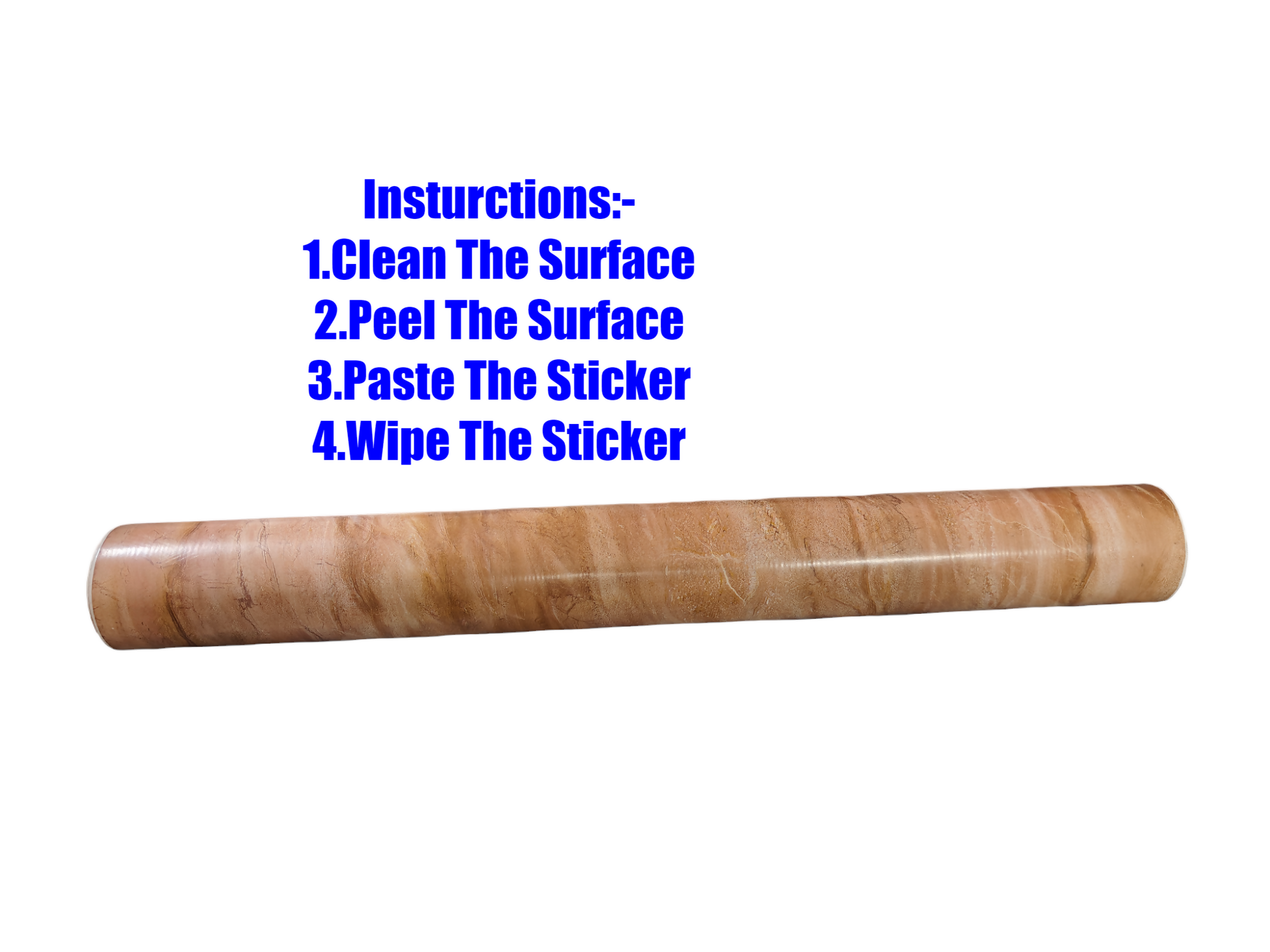 Mopak Decor Self-Adhesive Waterproof Wallpaper for Wall, Kitchen, Fridge, Almira & Tabletop – 45 x 100 cm (Pack of 2, Multi-Purpose Decorative Stickers)