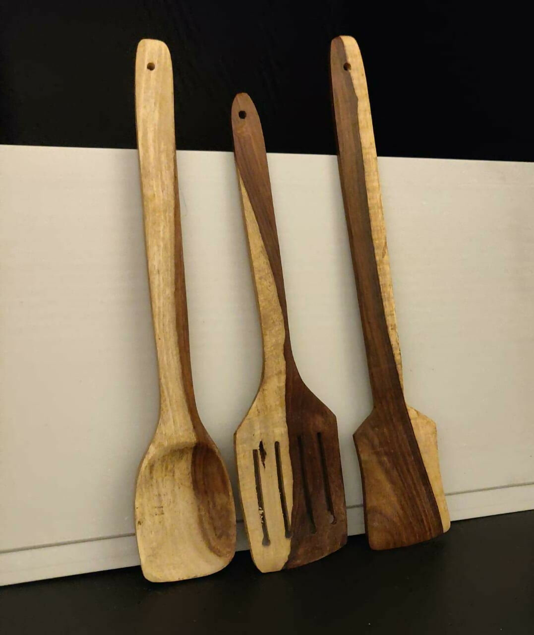 Multispace Wooden Spoon Set: 3-Pcs