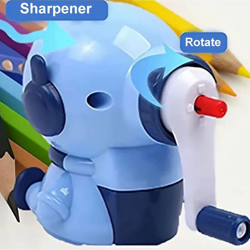 Astronaut Plastic Pencil Sharpener for Kids - 1pc (Colour May Vary)