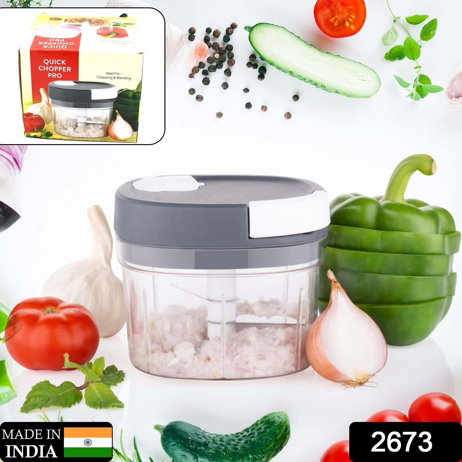 600ml Handy Squash Chopper – Compact & Efficient Food Processor for Quick Chopping
