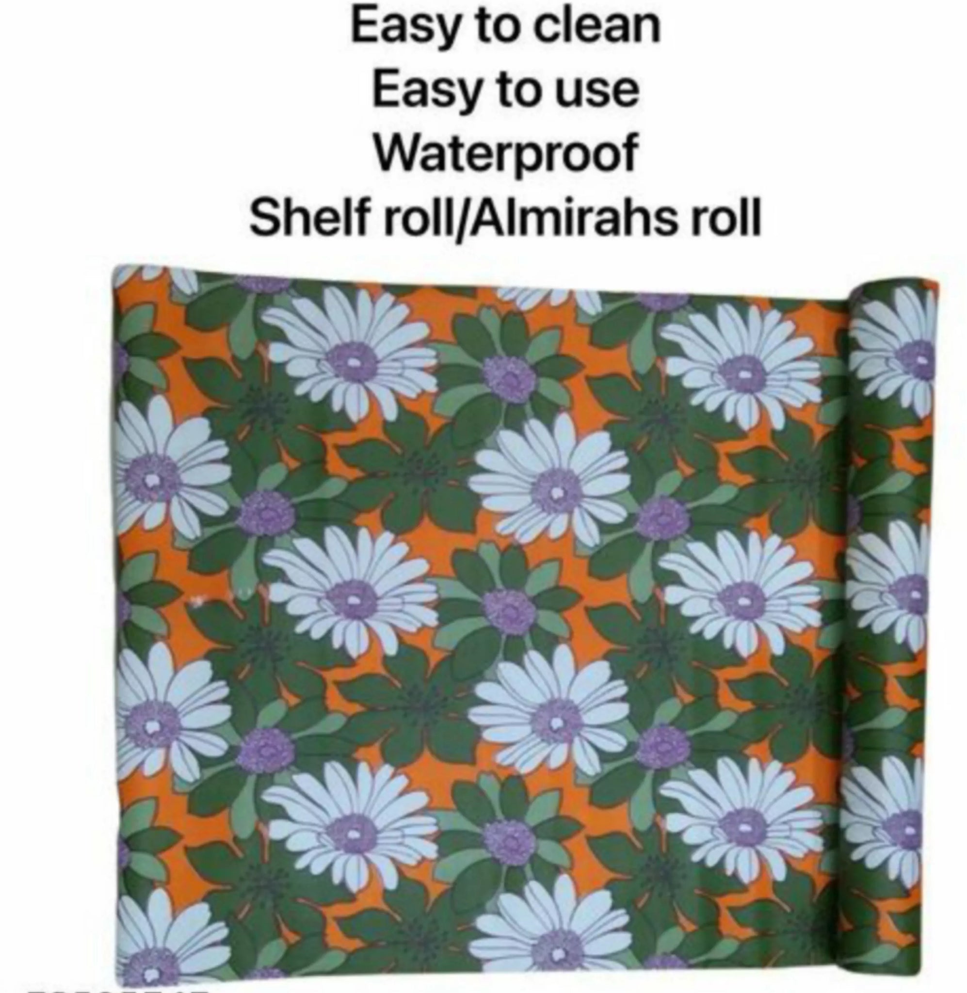 Mopak Decor Shelf Liner used for Wardrobe kitchen cabinet Drawer Slab Roll - (Green)