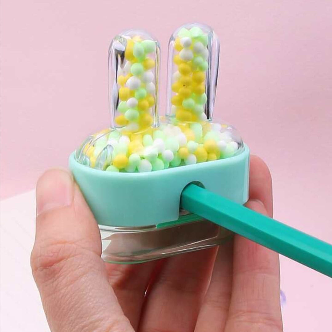 Cute Bunny Ears Pencil Sharpener