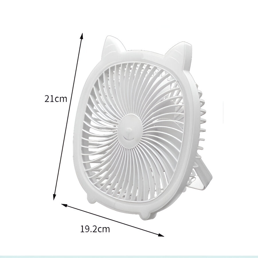 Cool & Bright! 2-in-1 Lighting Fan