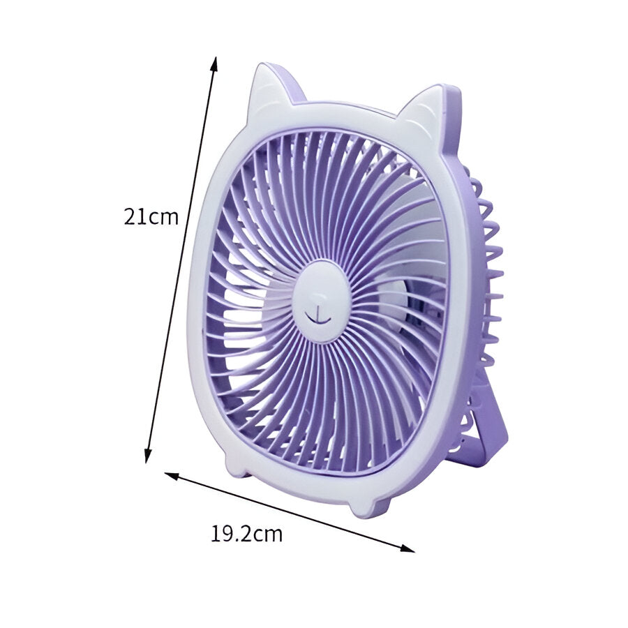 Cool & Bright! 2-in-1 Lighting Fan