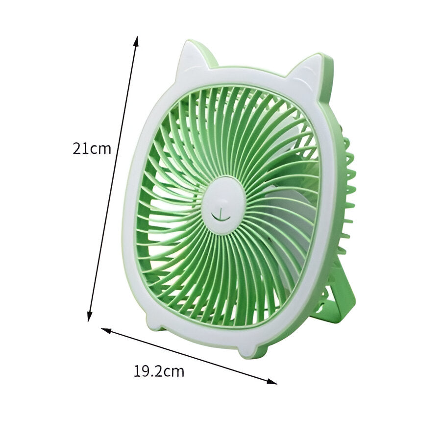 Cool & Bright! 2-in-1 Lighting Fan