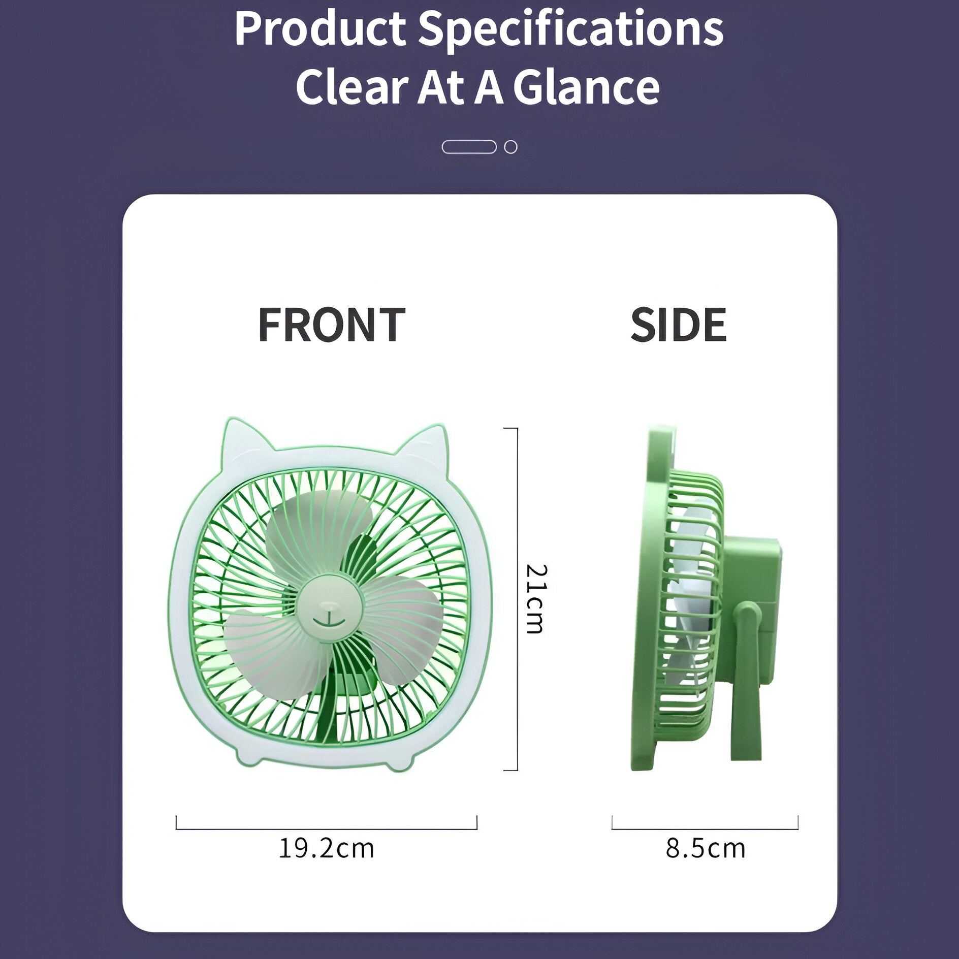 Cool & Bright! 2-in-1 Lighting Fan