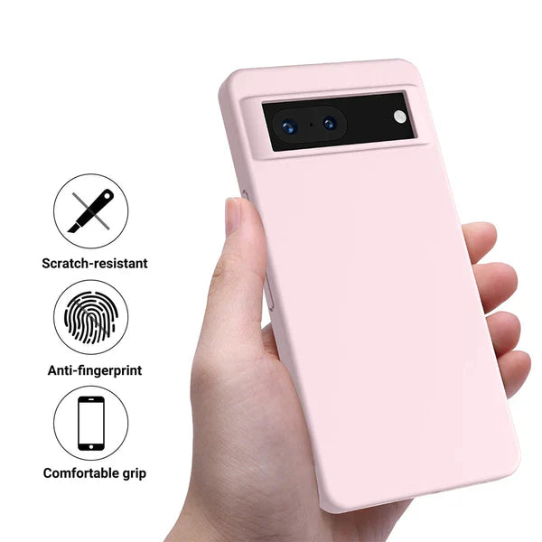 Pink Original Silicone case for Google Pixel 8a
