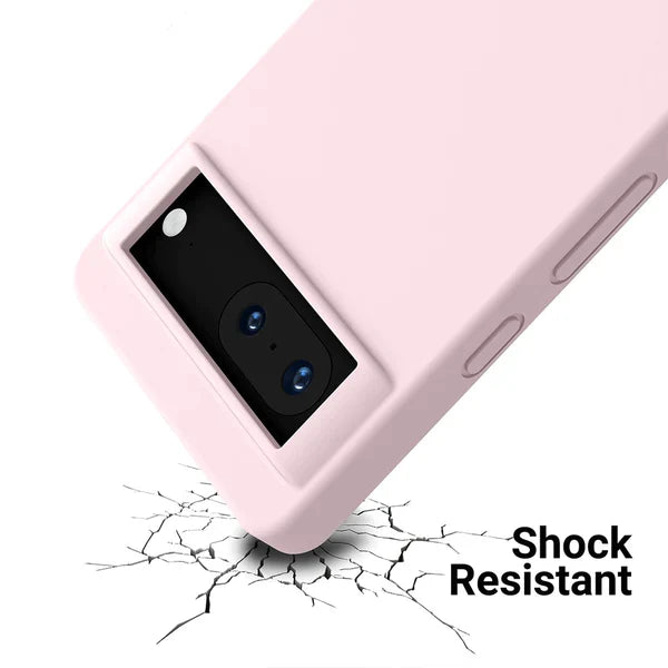 Pink Original Silicone case for Google Pixel 7A