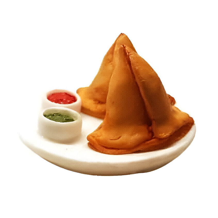 Samosa Miniature Food Fridge Magnet