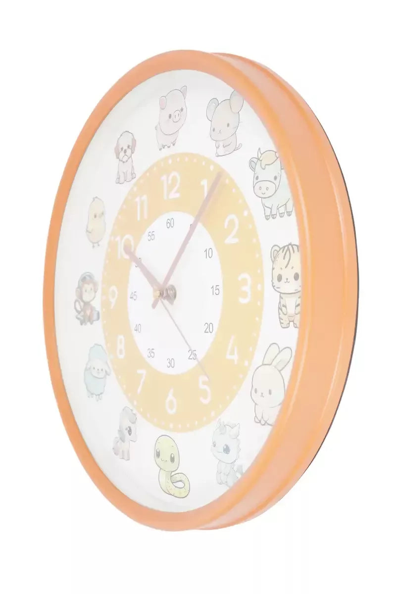 Plastic Analog Wall Clock - 34 cm