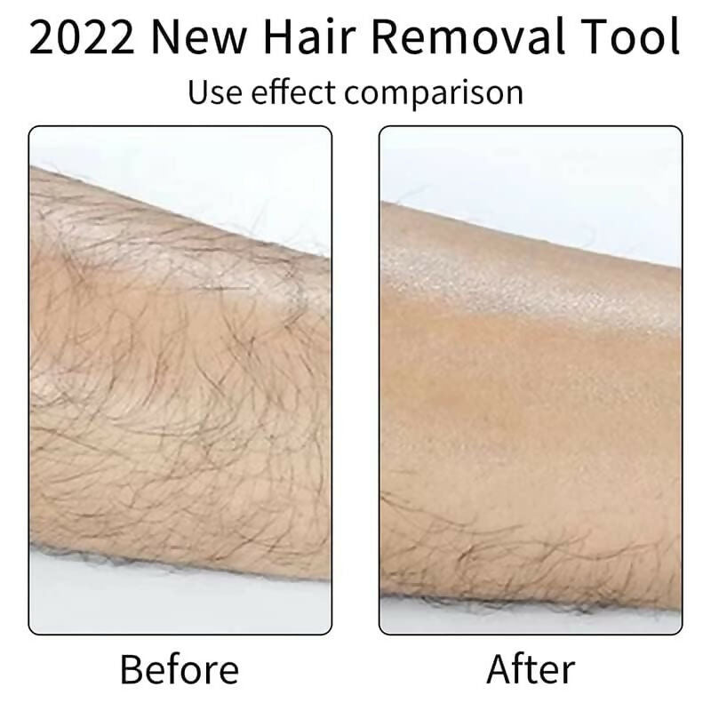 Crystal Hair Eraser for Women & Men – Painless Nano Hair Removal Tool for Full Body (Reusable & Travel-Friendly, Single piece)