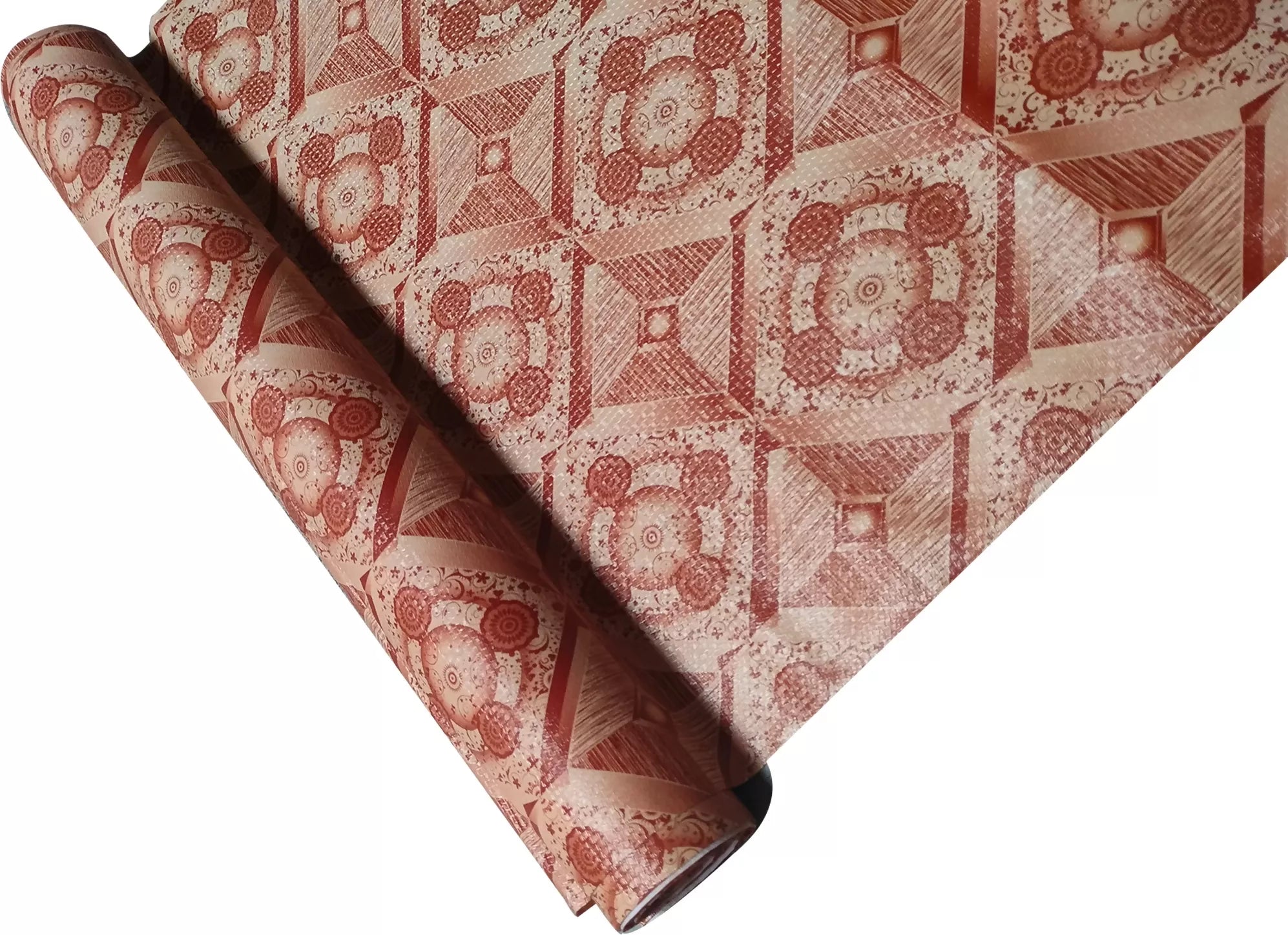 Mopak Decor Shelf Liner used for Wardrobe kitchen cabinet Drawer Slab Roll - (Brown)