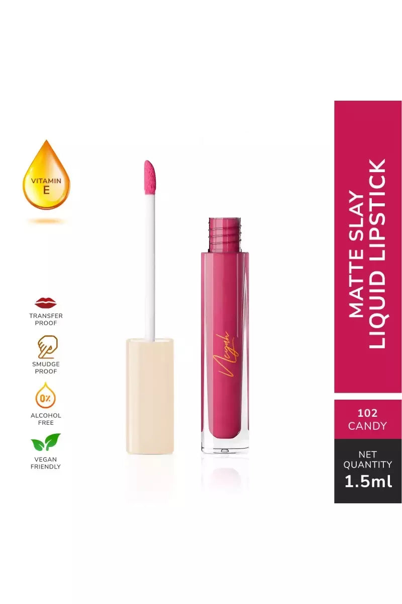 Neyah Matte Slay Liquid Lipstick (1.5 ml, CandyTrap)