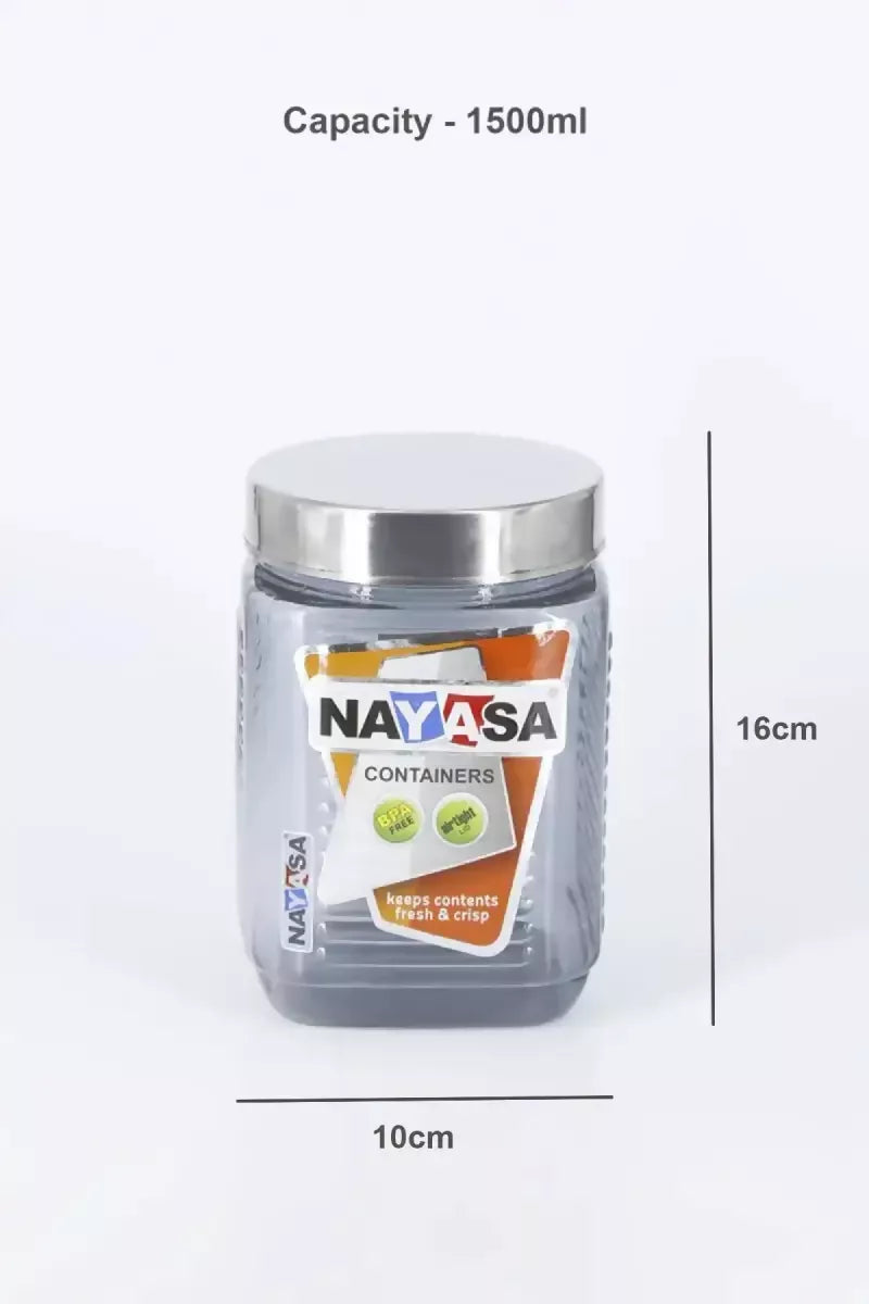 Nayasa Plastic Dura Container - 1500ml