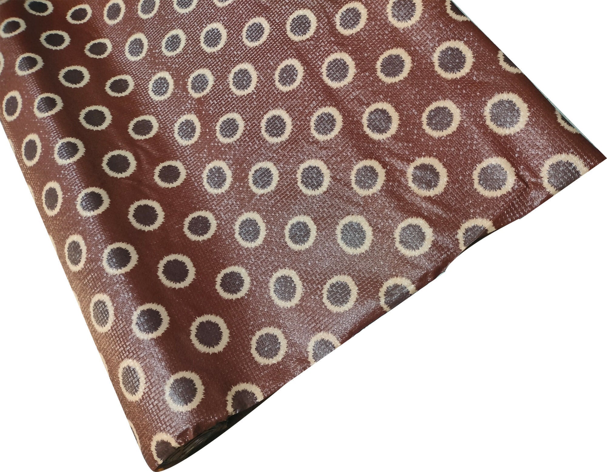 mopak decor Shelf Liner 4M used for Wardrobe kitchen cabinet Drawer Slab Roll - 45x400 cm(brown)