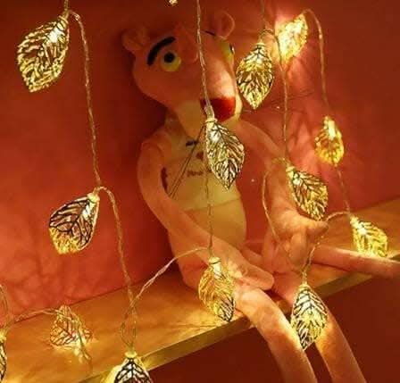 Tree Leaf Shape LED Fairy String Lights (14 Lights)
